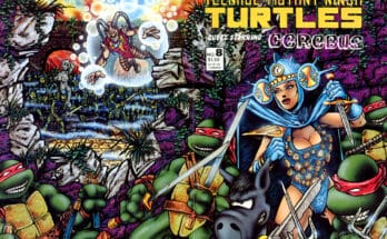 Teenage Mutant Ninja Turtles #8: The Historic Cerebus Crossover