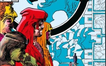 Regular edition cover art for King Conan: The Original Comics Omnibus Volume 3 from Titan Comics and Heroic Signatures featuring Conan holding a torn royal banner.