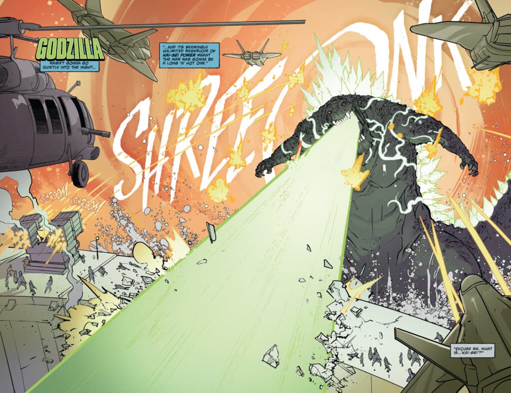 Godzilla Escape the Deadzone