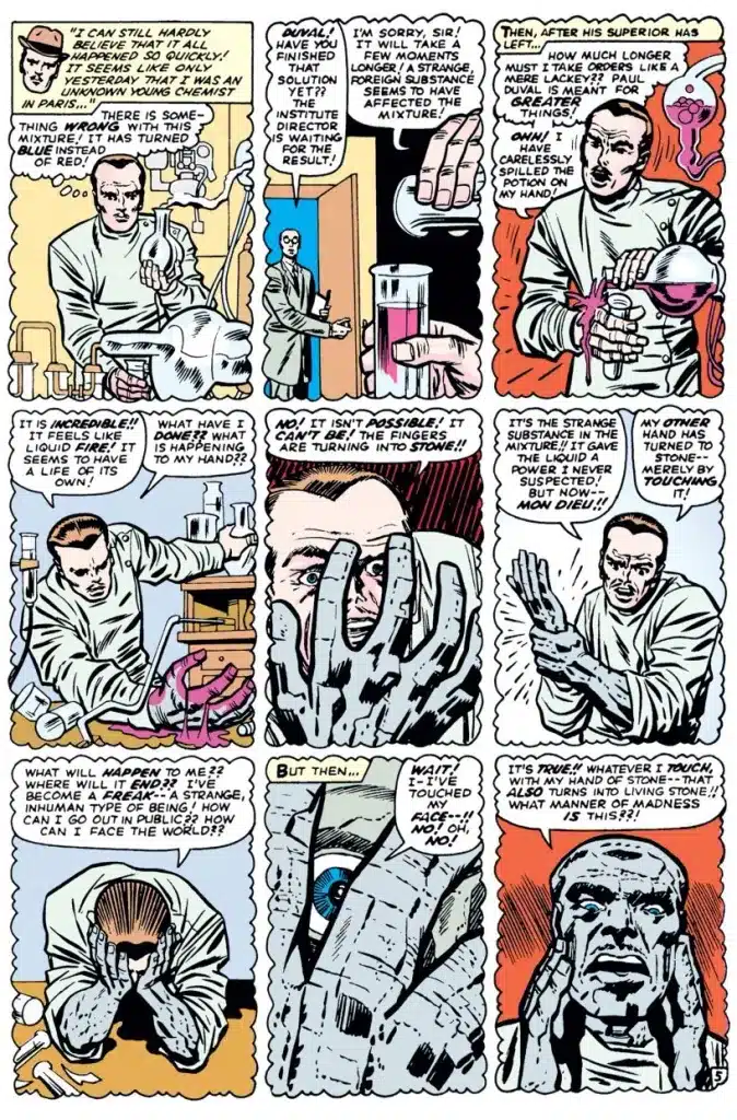 This Day in Comics: Grey Gargoyle First Appears in Marvel’s Journey into Mystery #107