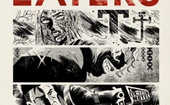 Moon Eaters from Titan Comics is a savage neo-noir crime-horror graphic novel by Victor Santos.
