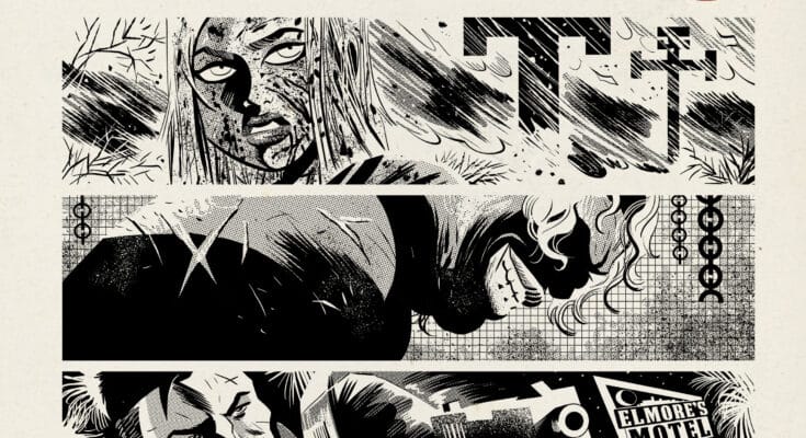 Moon Eaters from Titan Comics is a savage neo-noir crime-horror graphic novel by Victor Santos.