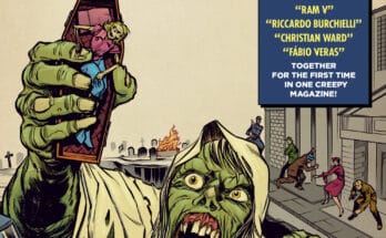 Super Creepshow #5 from Skybound and Image Comics brings superhero obsession, dark magic, and two terrifying new anthology stories to comic shops July 15.