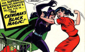 Front cover of Superman's Girl Friend, Lois Lane #70 featuring Lois Lane and the Silver Age return of Catwoman.