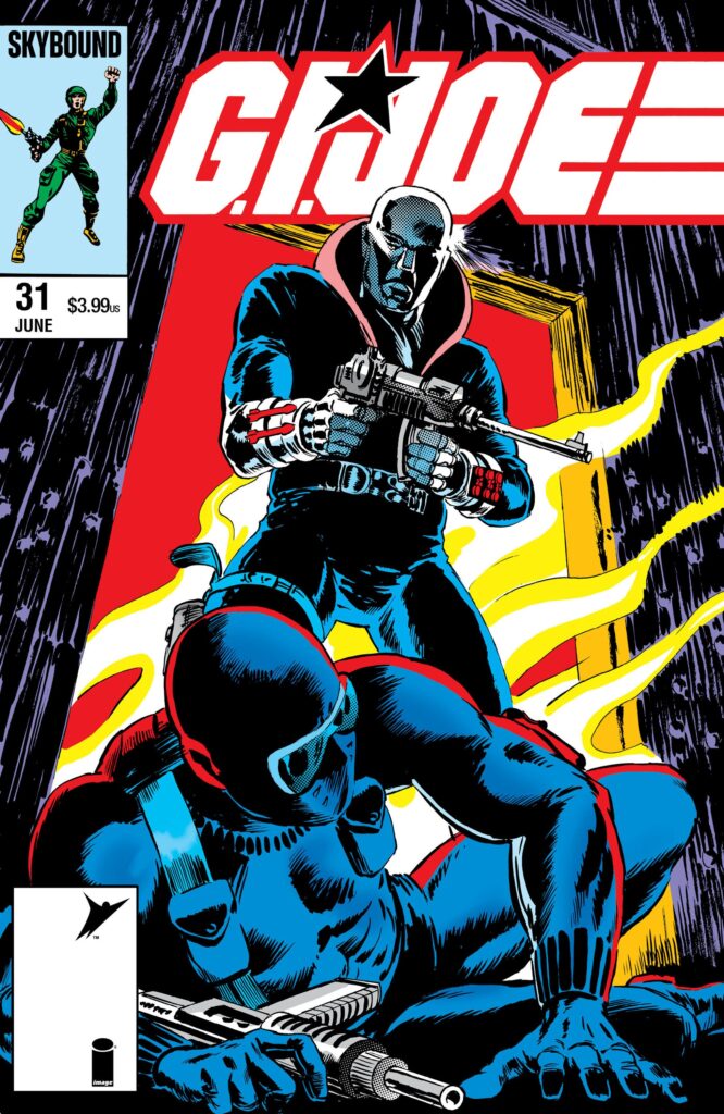 G.I. JOE: A Real American Hero #31 Hama Files brings Snake-Eyes vs. Destro back to comic shops with a special Larry Hama letter and deluxe newsprint format.