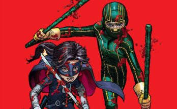 Cover art for the Kick-Ass Compendium from Image Comics collecting Mark Millar and John Romita Jr.’s complete Dave Lizewski saga.