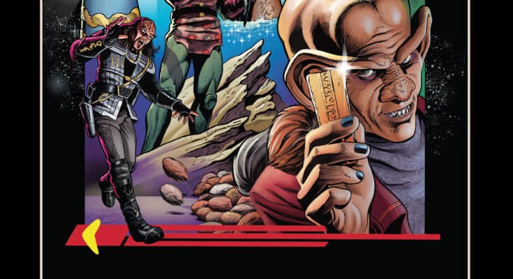 Star Trek: Aliens IDW Classic Collections cover featuring several iconic Star Trek alien species.