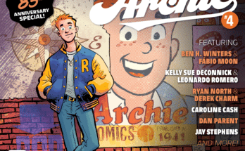 Archie #4 teaser image by Fábio Moon celebrating Archie Andrews’ 85th anniversary from Oni Press and Archie Comics.
