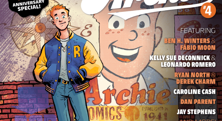 Archie #4 teaser image by Fábio Moon celebrating Archie Andrews’ 85th anniversary from Oni Press and Archie Comics.