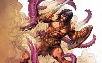 Conan the Barbarian #36 Cover A by Mark Bagley from Titan Comics and Heroic Signatures.