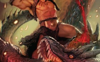 Fire and Ice: Darkwolf #1 cover featuring Darkwolf in the snow from Dynamite Entertainment
