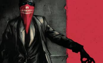 Fall of the House of Slaughter #3 cover featuring a masked figure holding a knife against a red and black background from BOOM! Studios.