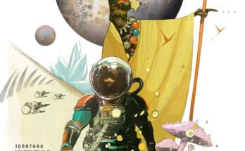 Foundations cover art for Three Worlds / Three Moons from Dark Horse Comics.