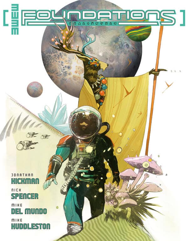 Foundations: Dark Horse Introduces Three Worlds / Three Moons From Jonathan Hickman, Nick Spencer, Mike del Mundo, and Mike Huddleston