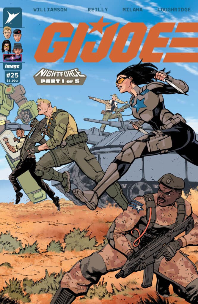 First Look: G.I. Joe and Night Force Collide in Extra-Sized G.I. JOE #25