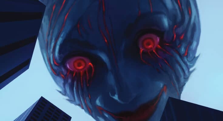 Hello Darkness #23 cover art from BOOM! Studios featuring horror-themed imagery for the July 2026 anthology issue.