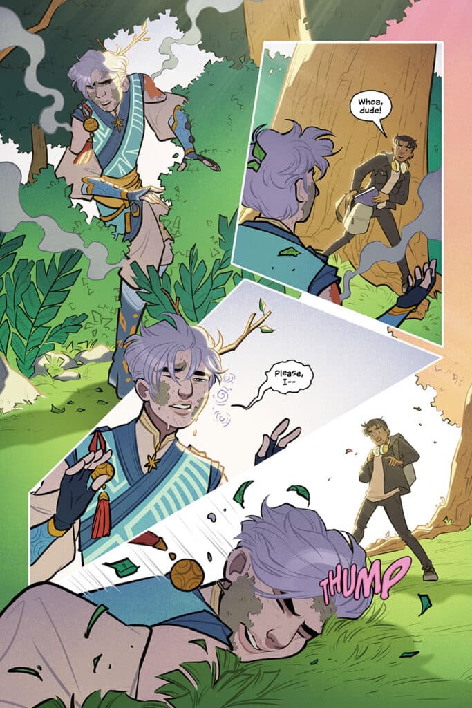 Kloud 9: The Star Soldier cover featuring Kal, Cosmo, and the main cast against a purple cosmic background.
