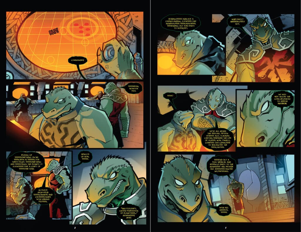 Star Trek: Aliens IDW Classic Collections cover featuring several iconic Star Trek alien species.