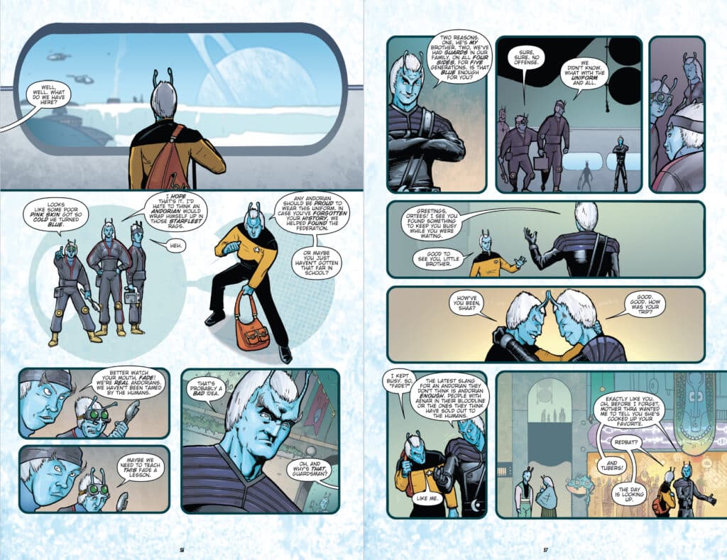 Star Trek: Aliens IDW Classic Collections cover featuring several iconic Star Trek alien species.