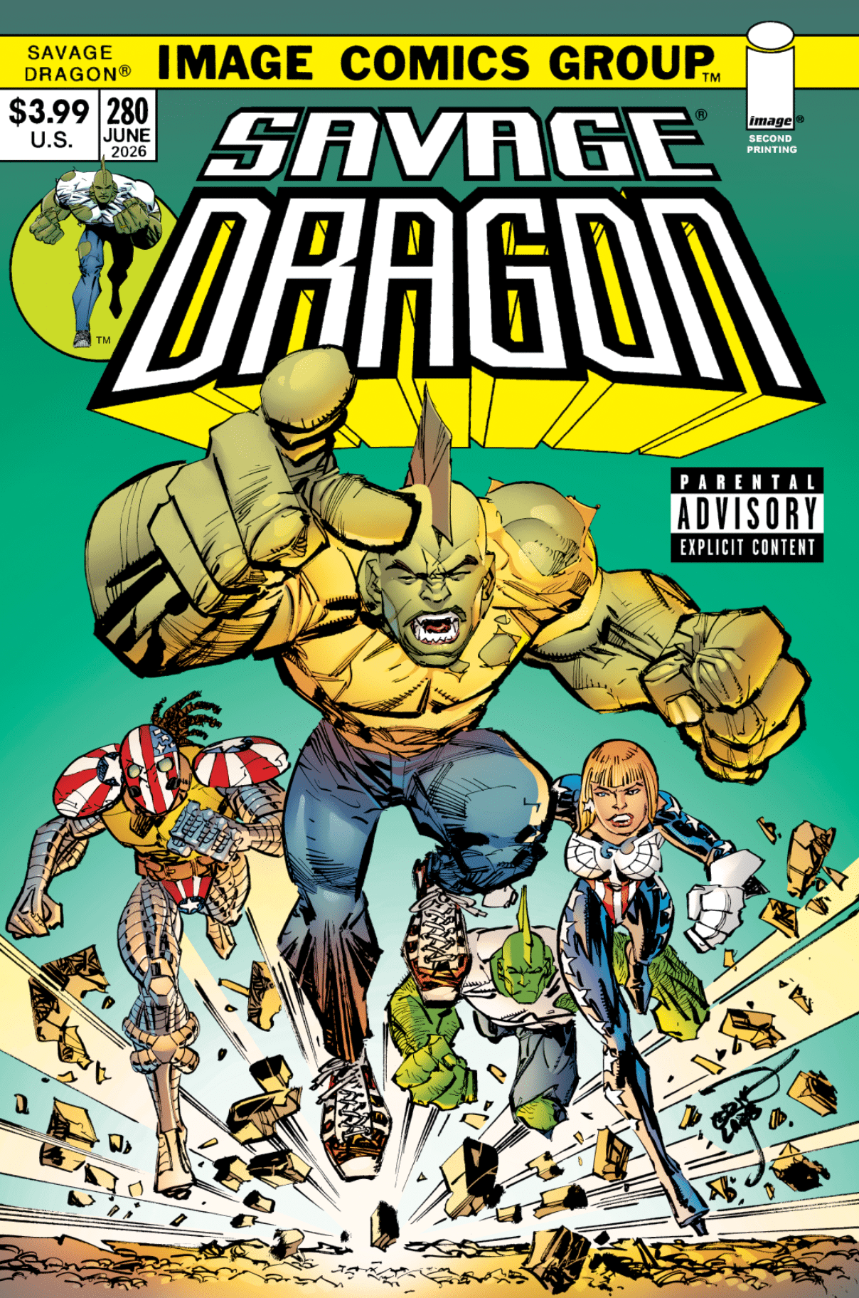 Savage Dragon #280 Sells Out at Distributor, Second Printing Coming From Image Comics
