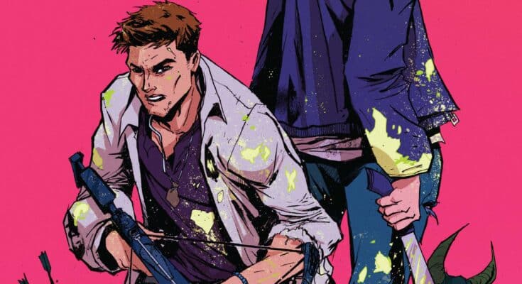 Cover A: Supernatural #9 Cover A by John Amor from Dynamite Entertainment.