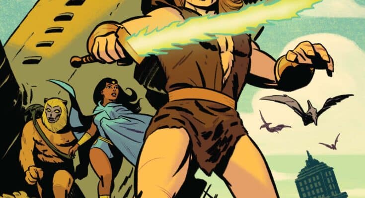 Thundarr the Barbarian #6 cover from Dynamite Entertainment.
