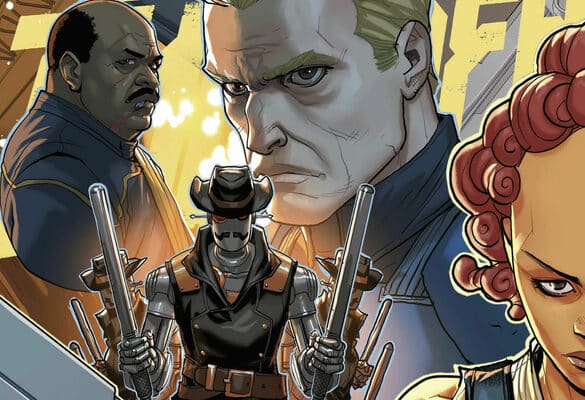 Blood & Thunder #15 cover featuring IPPF agents from Image Comics.