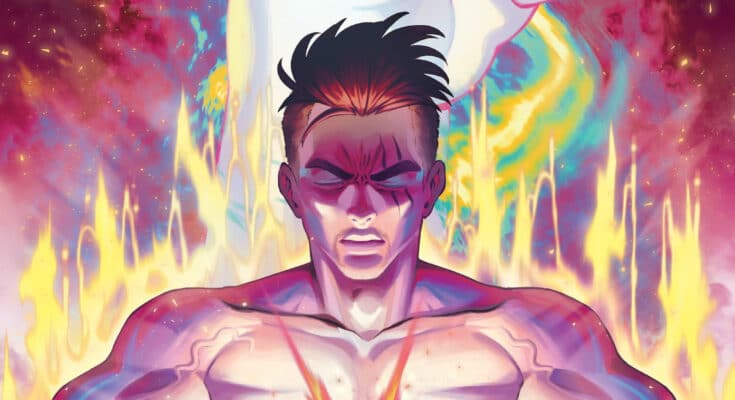 Road to Mastery Vol. 3 cover art by Heitor Amatsu featuring Jack Rust surrounded by explosive energy and a giant fist.