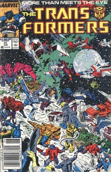 Monday Throwback: The Transformers #41 “Totaled!” Put Grimlock and Blaster on a Collision Course