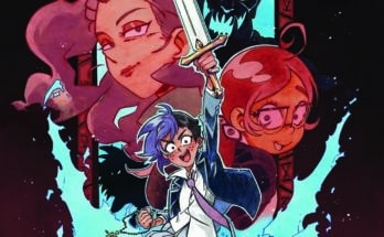 13 Demons Dead cover from IDW Publishing and Top Shelf Productions featuring Everly Espada holding a sword with demons behind her.