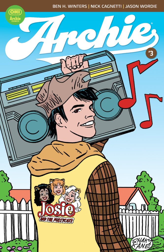 Vegas takes center stage in Archie #3 from Ben H. Winters and Nick Cagnetti.