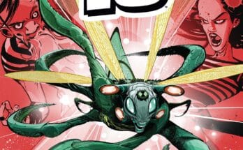 Ben 10 #4 cover featuring Ben Tennyson entering a creepy circus setting with Zombozo looming above him.