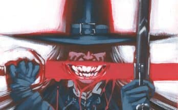 Solomon Kane: The Lion Errant #2 cover by Liam Sharp from Titan Comics and Heroic Signatures featuring Solomon Kane beneath a supernatural hanging figure.