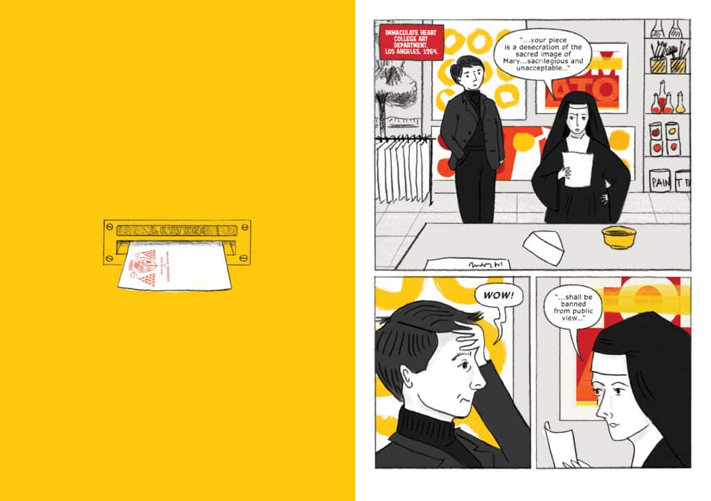 The Juiciest Tomato of All: Oni Press Brings Pop Art Pioneer Corita Kent’s Remarkable Story to Comics