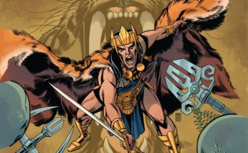 Kull of Atlantis battles monstrous enemies in artwork for the new Titan Comics series arriving in 2027.