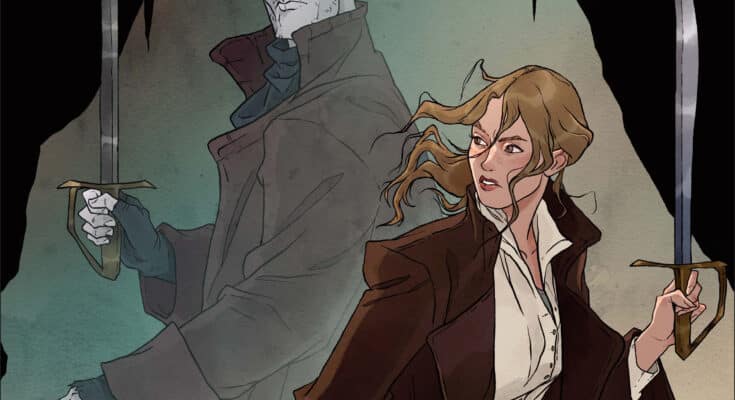 Lady Baltimore: The Constant Death of Dr. Rose #1 cover featuring Sofia Valk and Dr. Rose from Dark Horse Comics.