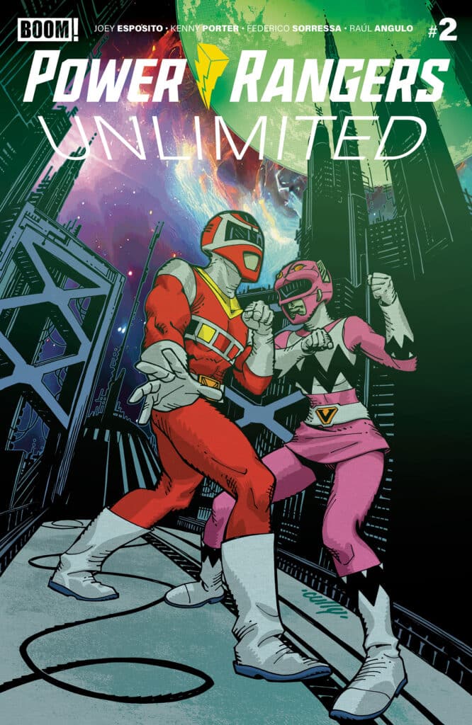 Power Rangers Unlimited #2 Cover A by Federico Sorressa from BOOM! Studios