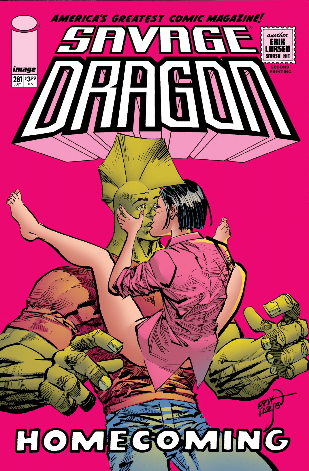 Savage Dragon #281 Sells Out Instantly, Image Comics Rushes Second Printing