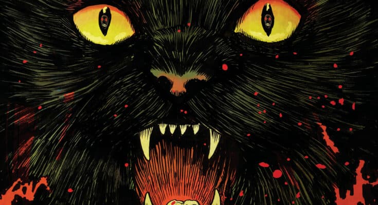 Stuff of Nightmares The Cat in the Coffin #1 Francesco Francavilla cover from BOOM Studios