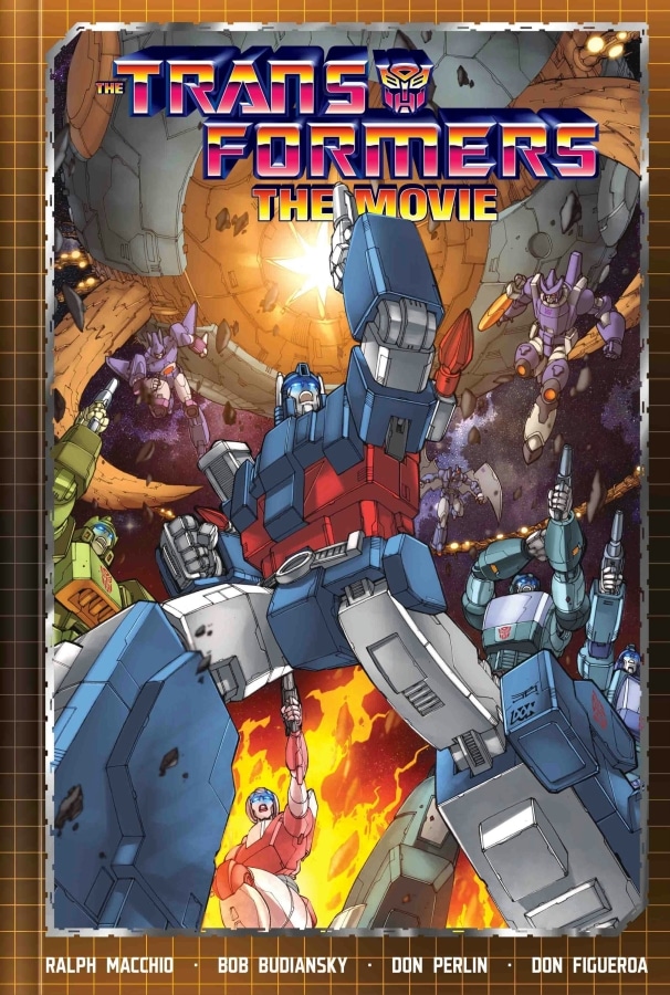 The Transformers The Movie Deluxe Edition hardcover from Image Comics celebrating the 40th anniversary of the 1986 Transformers movie