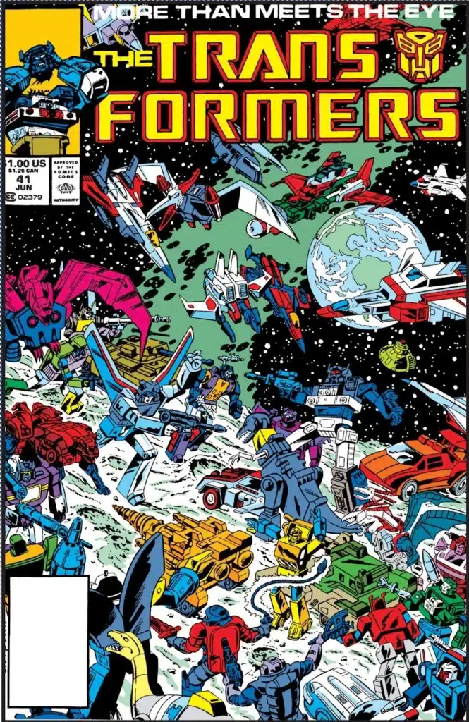 Monday Throwback: The Transformers #41 “Totaled!” Put Grimlock and Blaster on a Collision Course