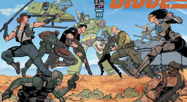 G.I. JOE #25 Cover A by Tom Reilly featuring Night Force from Image Comics and Skybound