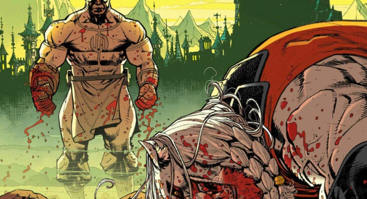 Invincible Universe: Battle Beast #12 Cover A by Ryan Ottley and Annalisa Leoni