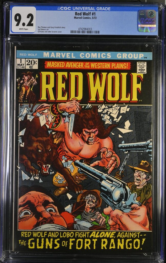 CGC Mail Call: Red Wolf #1 Returns With a 9.2 Universal Grade and White Pages