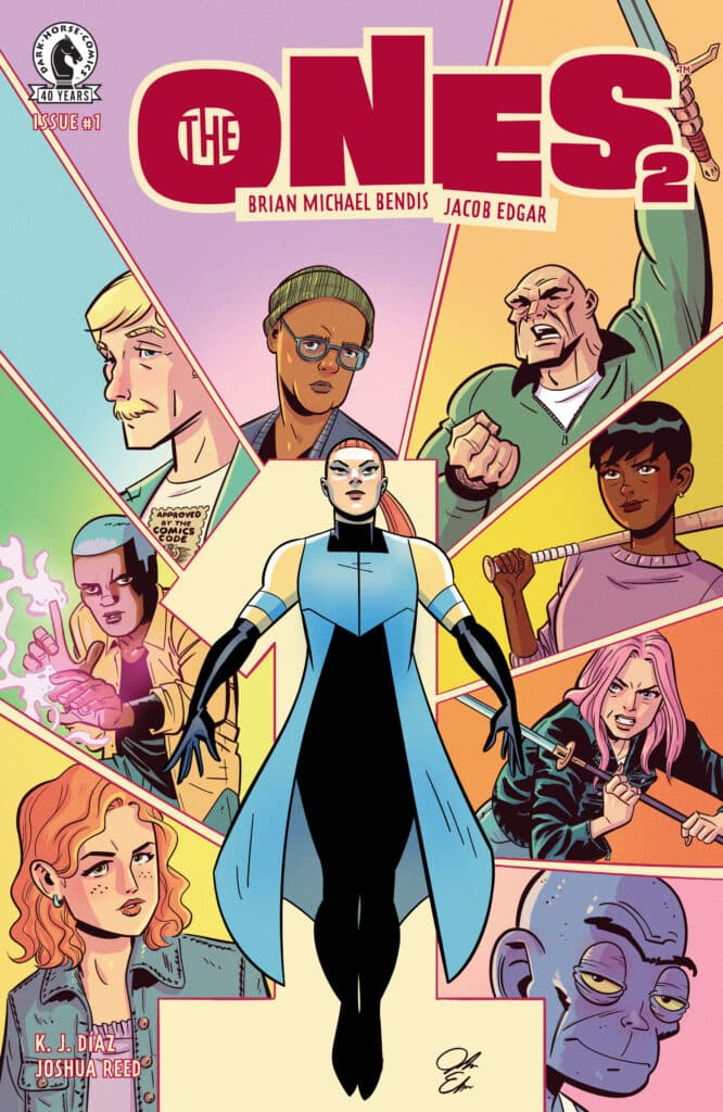 The Ones Volume II The Other Ones #1 comic cover by Jacob Edgar from Brian Michael Bendis and Dark Horse Comics