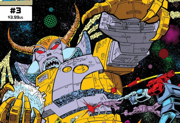 The Transformers: The Movie #3 40th Anniversary Edition cover from Skybound and Image Comics featuring Transformers movie artwork