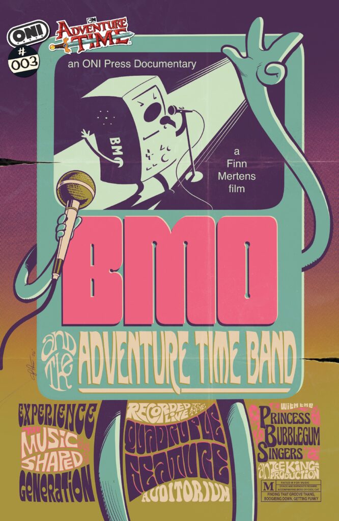 Adventure Time Quadruple Feature #3 Cover A by Brenda Hickey featuring BMO