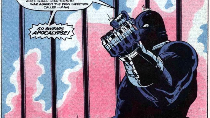 X-Factor #5 Marvel Comics cover featuring the first cameo appearance of Apocalypse