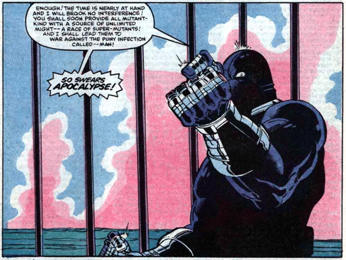 X-Factor #5 Marvel Comics cover featuring the first cameo appearance of Apocalypse