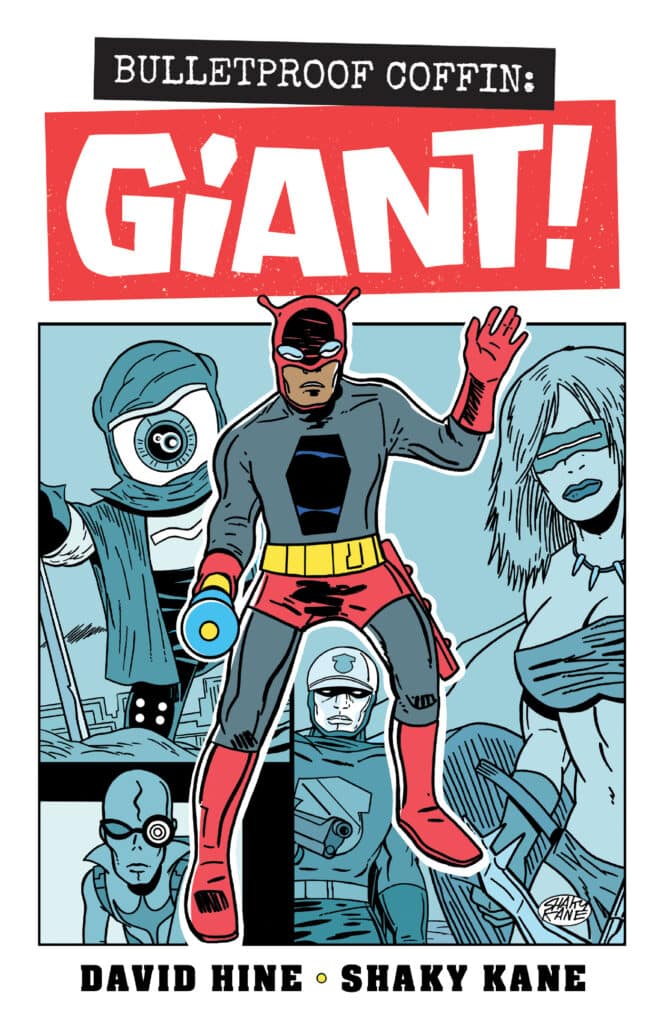 Bulletproof Coffin: Giant! Cease to Exist Brings David Hine and Shaky Kane’s Surreal Superhero Nightmare to Oni Press